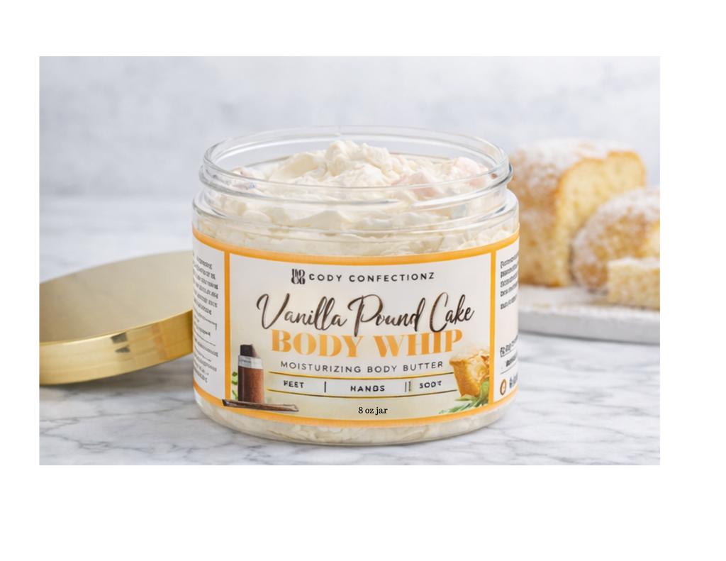 Vanilla Pound Cake Body Whip