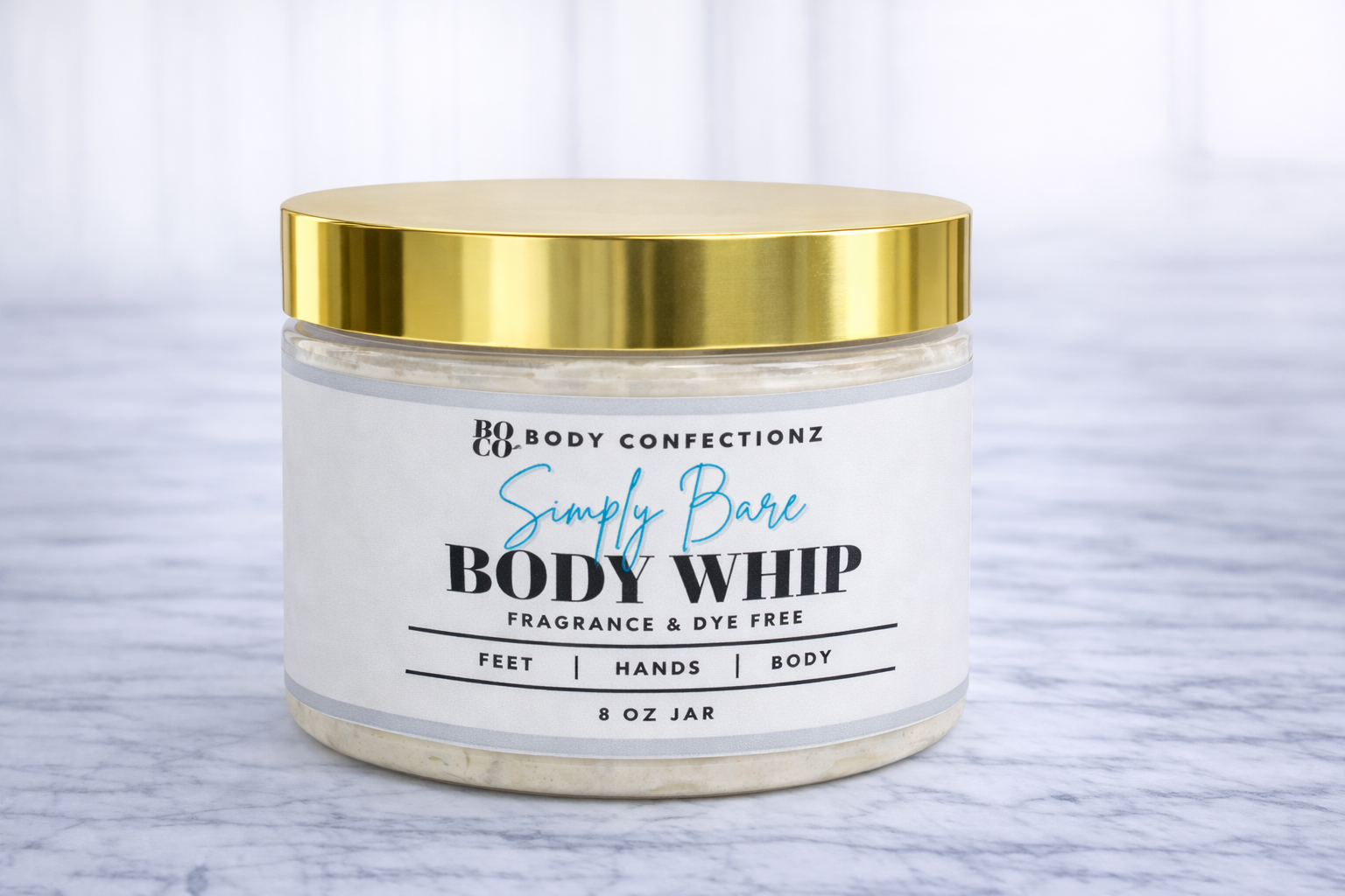 Simply Bare Fragrance and Dye Free Body Whip