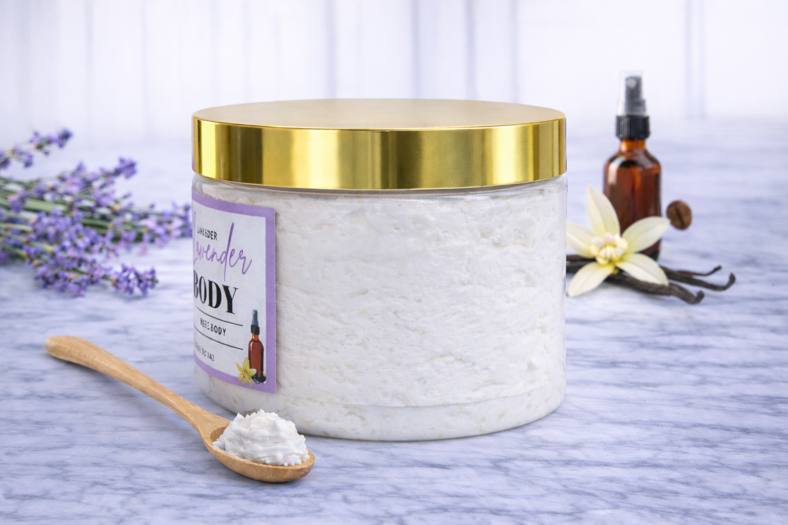 Lavender And Vanilla Body Whip