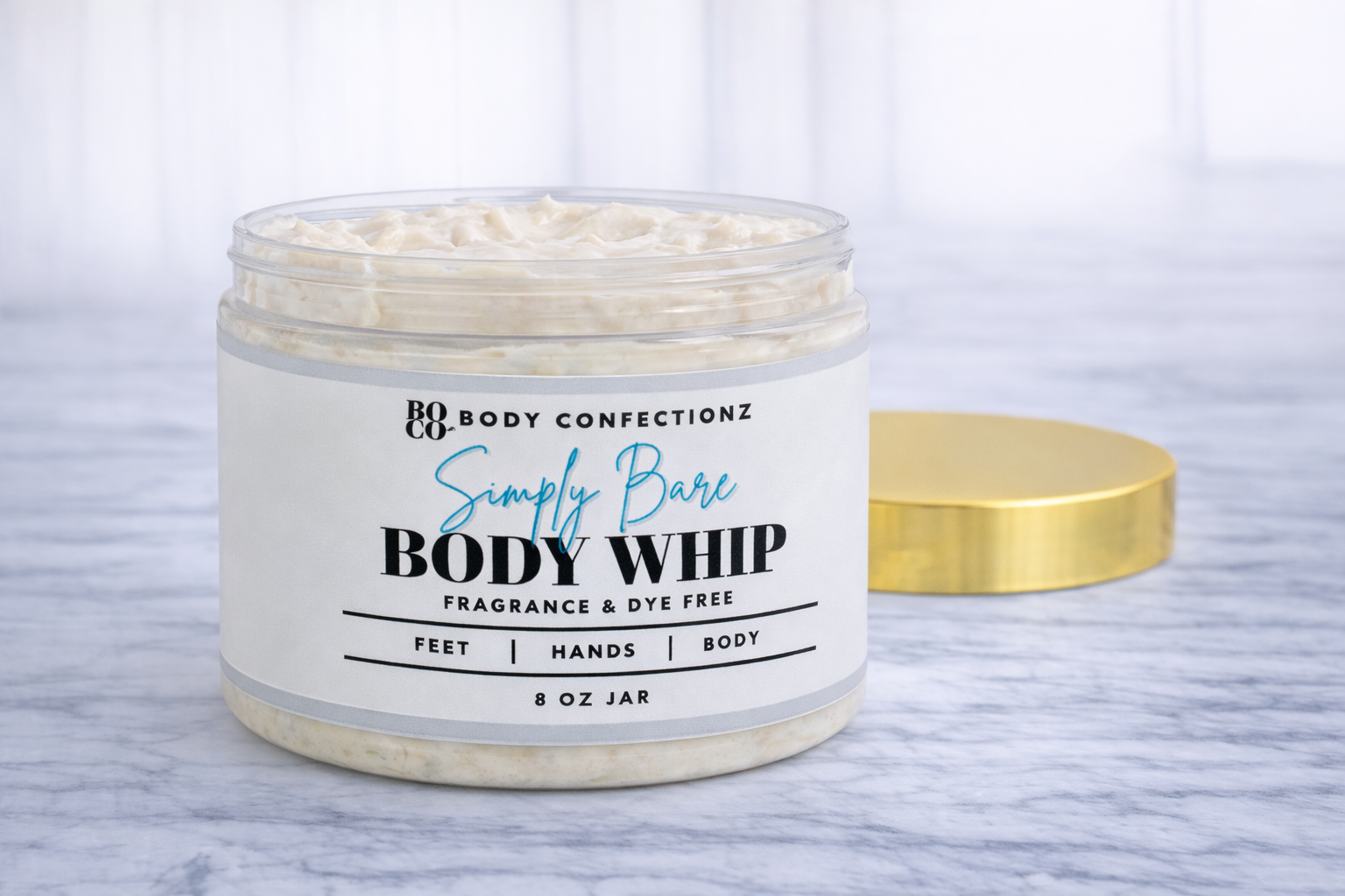 Simply Bare Fragrance and Dye Free Body Whip